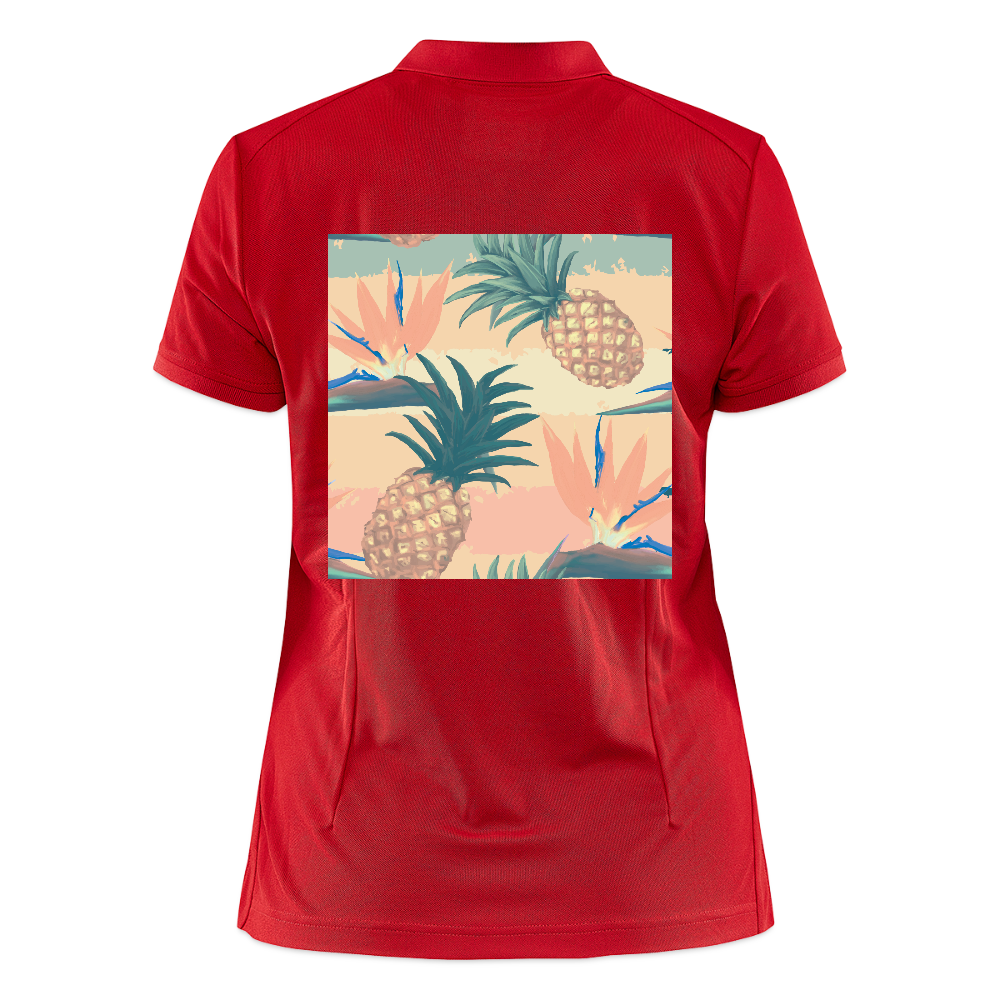 CRAFT Core Unify damespolo - rood