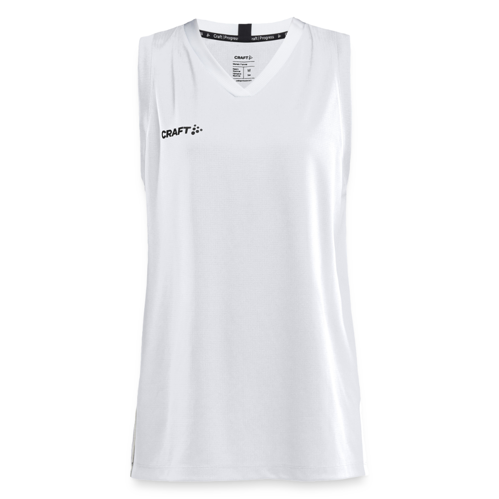 CRAFT Progress vrouwen basketbalshirt - wit