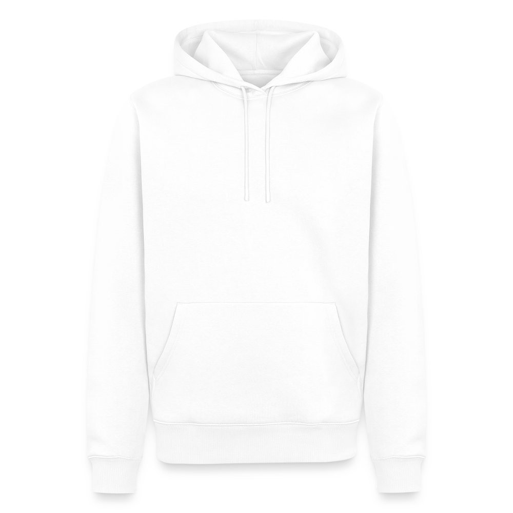 Mannen Premium hoodie - wit