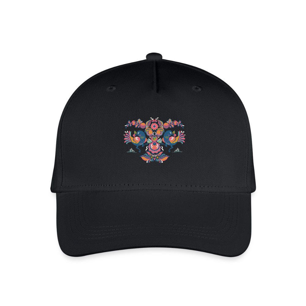 Bio kinder basecap - zwart