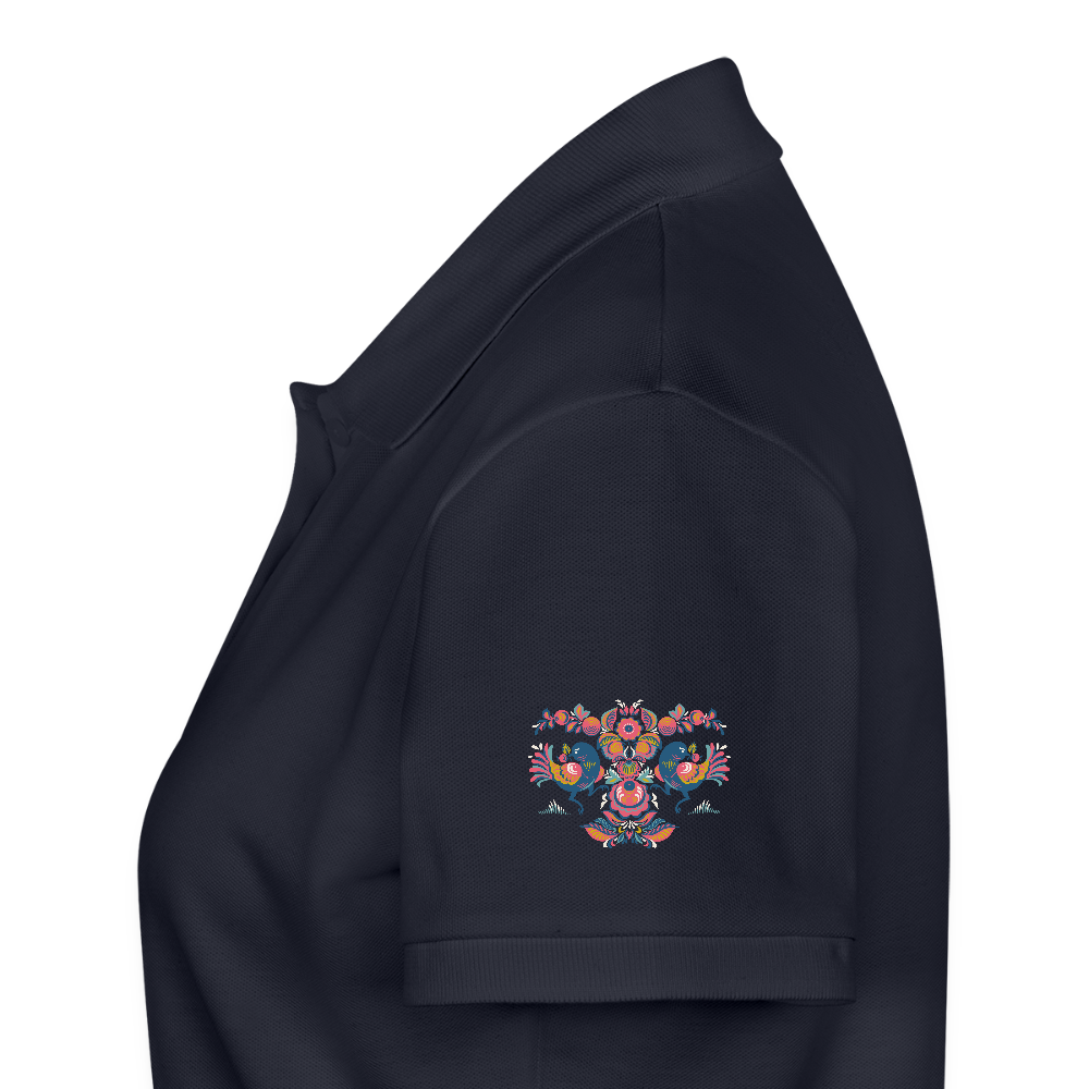 Vrouwen Premium Bio Poloshirt - navy