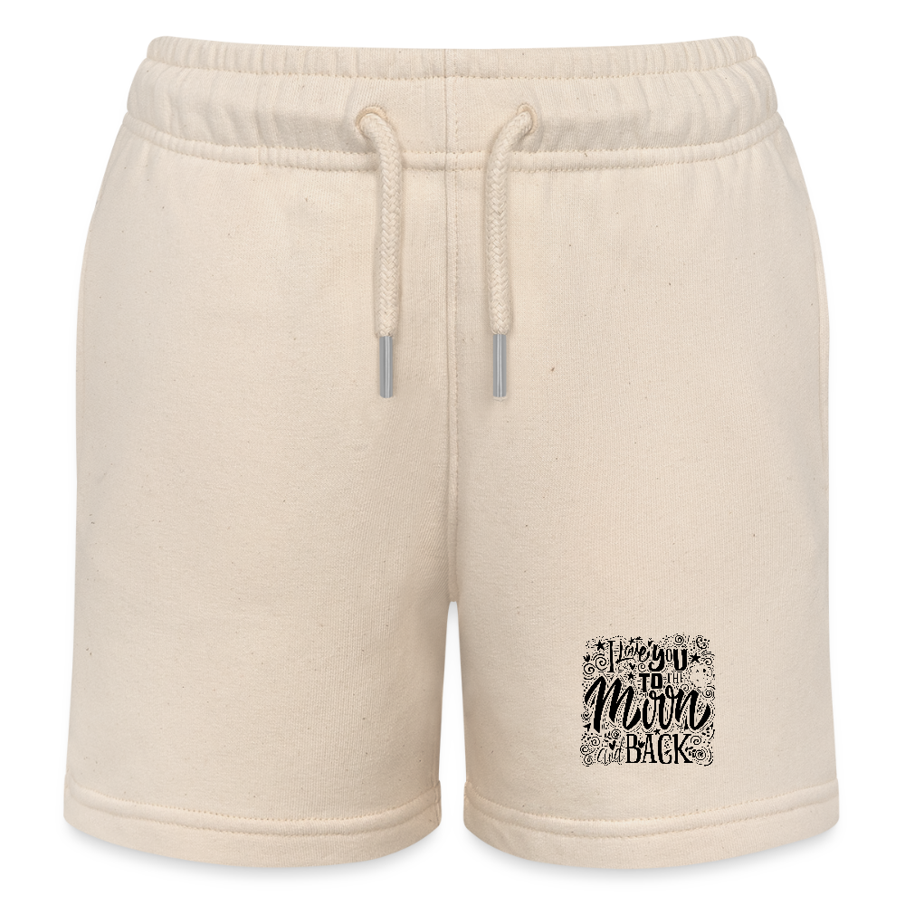 Stanley/Stella Kinder-bio-joggingshorts MINI BOLTER - witgrijs