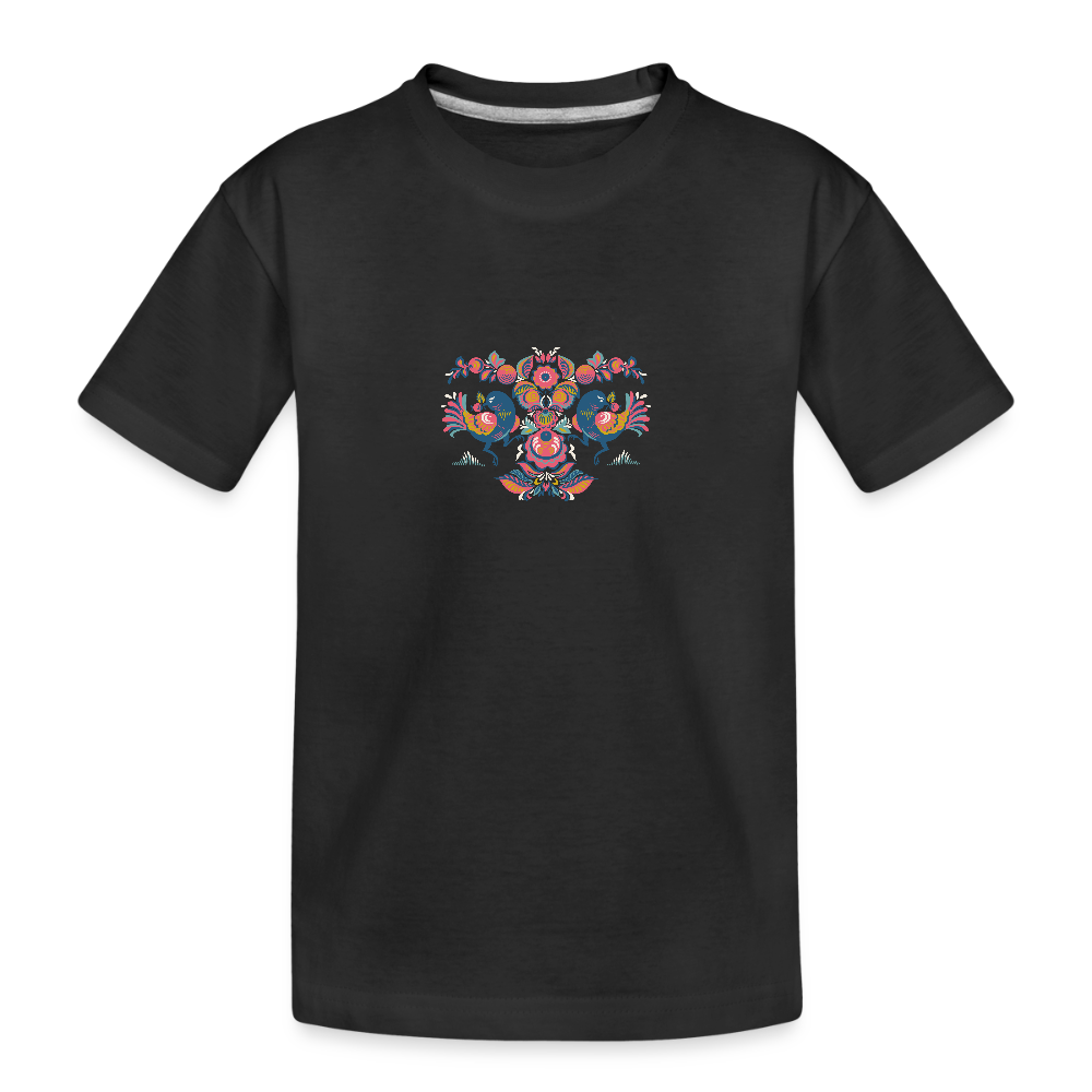 Kinderen premium biologisch T-shirt - zwart