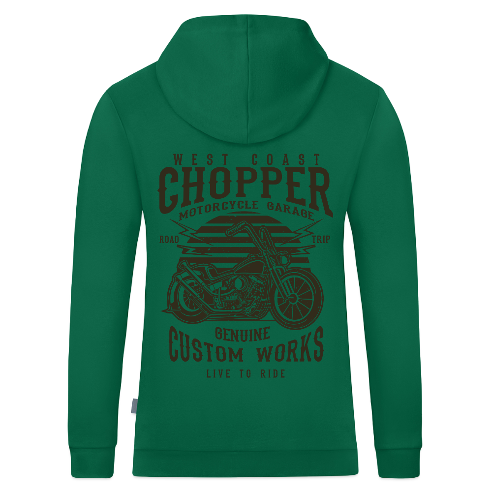 JAKO Kinderhoodie Organic - kelly groen