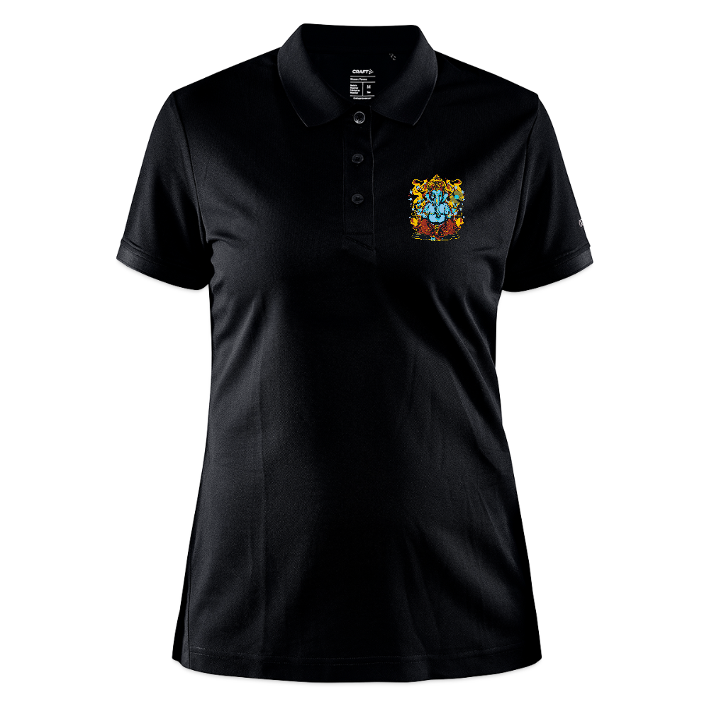 CRAFT Core Unify damespolo - zwart