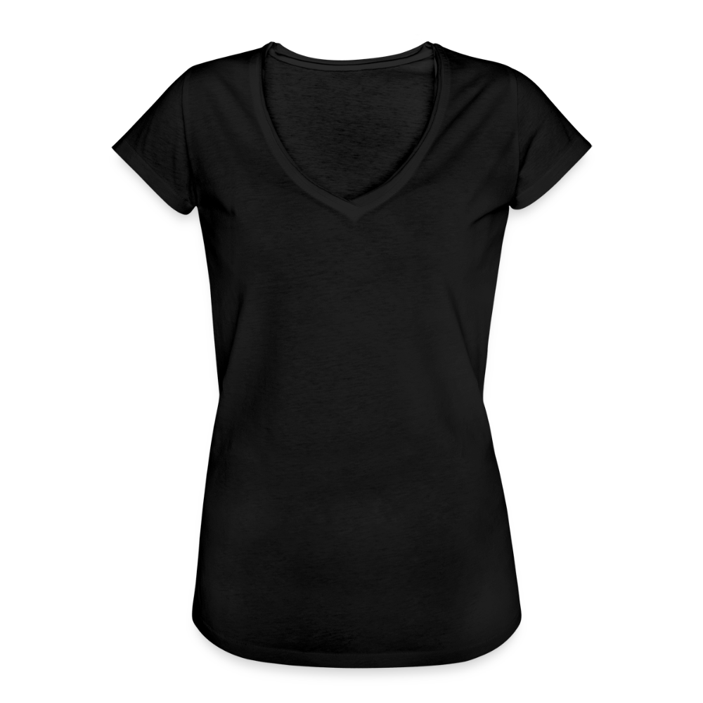 Vrouwen Vintage T-shirt - zwart