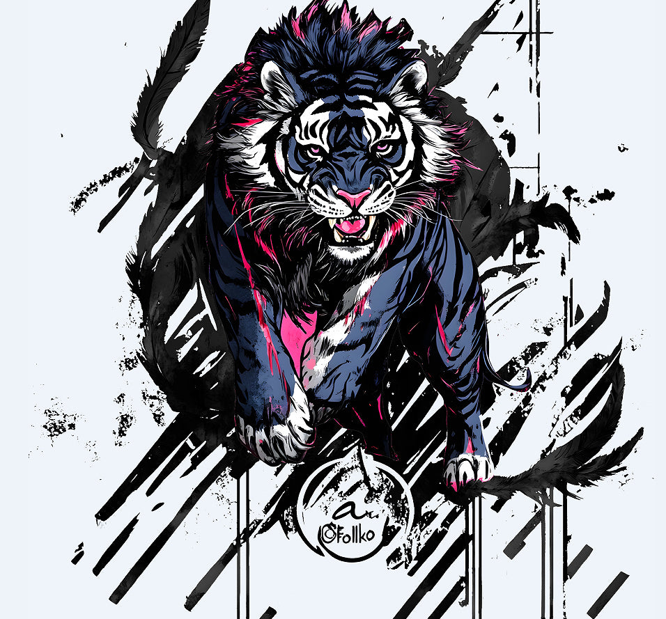 Casual Pet met Tijgerprint voor Heren/ Jongens