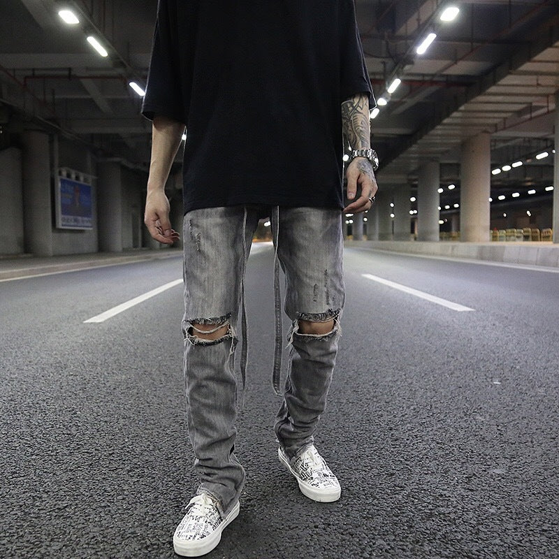 Designers Ontwerp Ripped Jeans voor Heren & Jongens