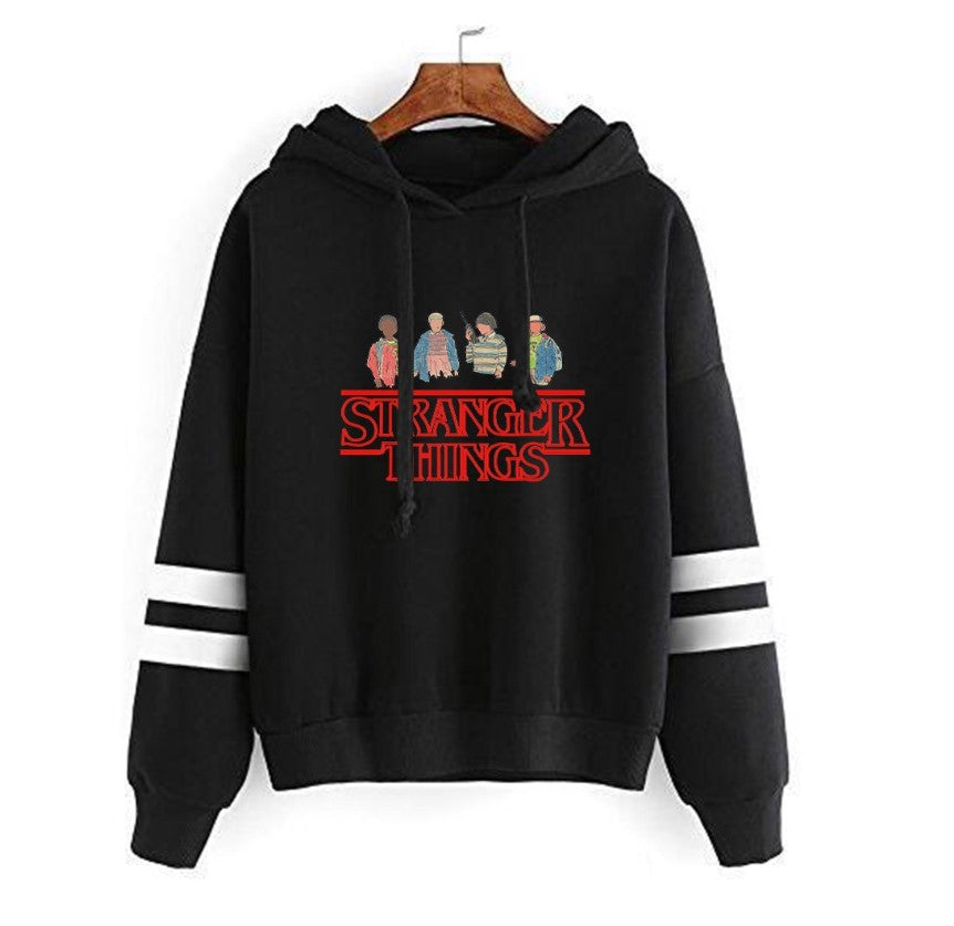 Stranger Things gestreepte hoodies