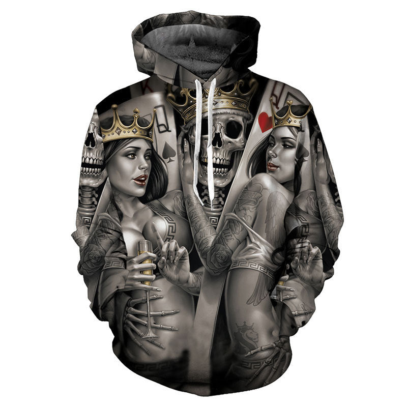Hoodie met print