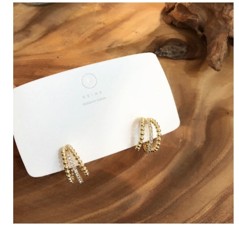 Elegante Retro Temperament All-Match Oorbellen voor Dames