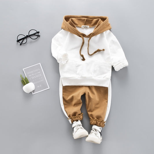 Casual 2-delige Set voor Sweatshirt/ Hoodie /Overhemd & Broek voor Kinderen