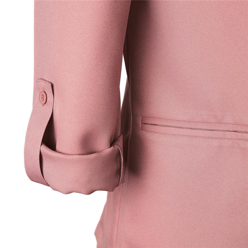 Casual Korte Blazer voor Dames & Plus-size