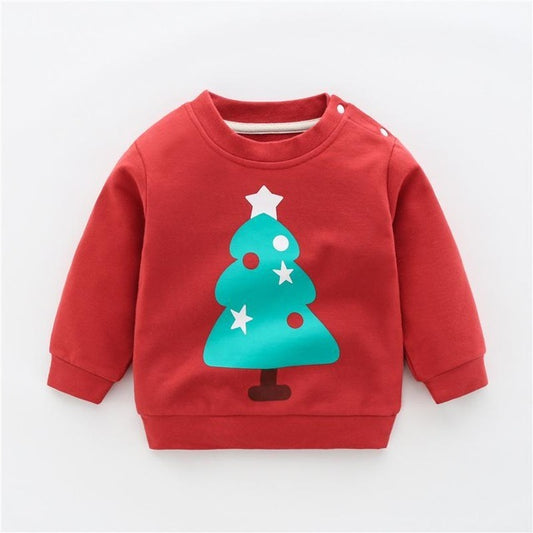 Casual Sweatshirt met Print voor Kinderen