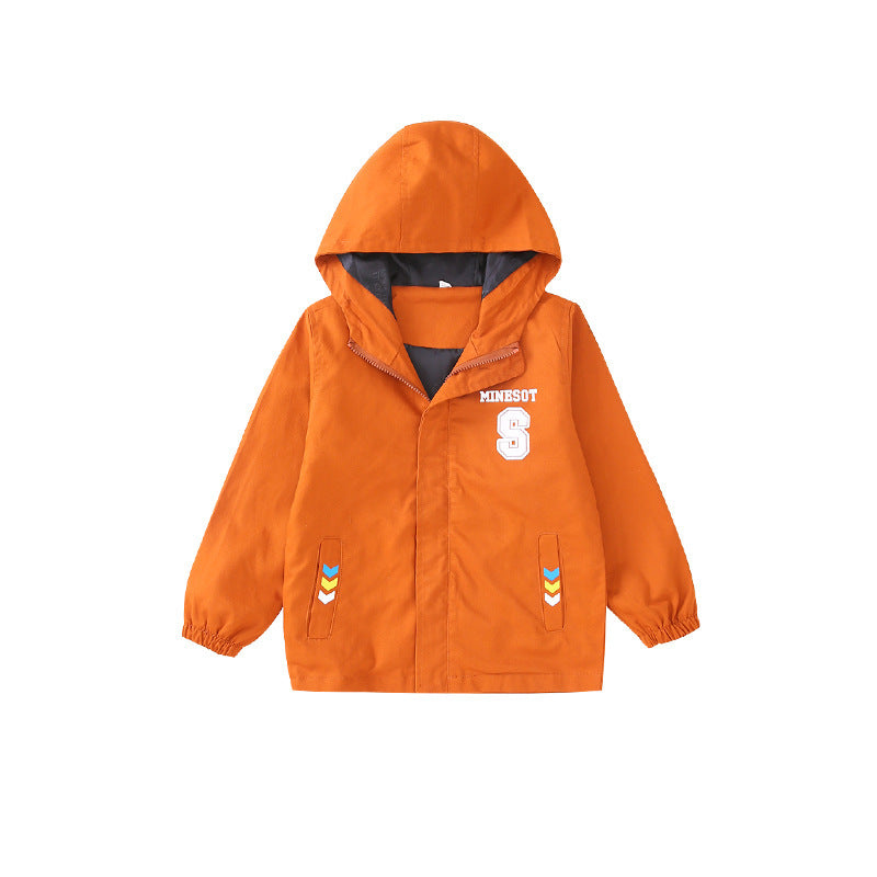 Trenchcoat met Letterprint voor Kinderen / Tieners