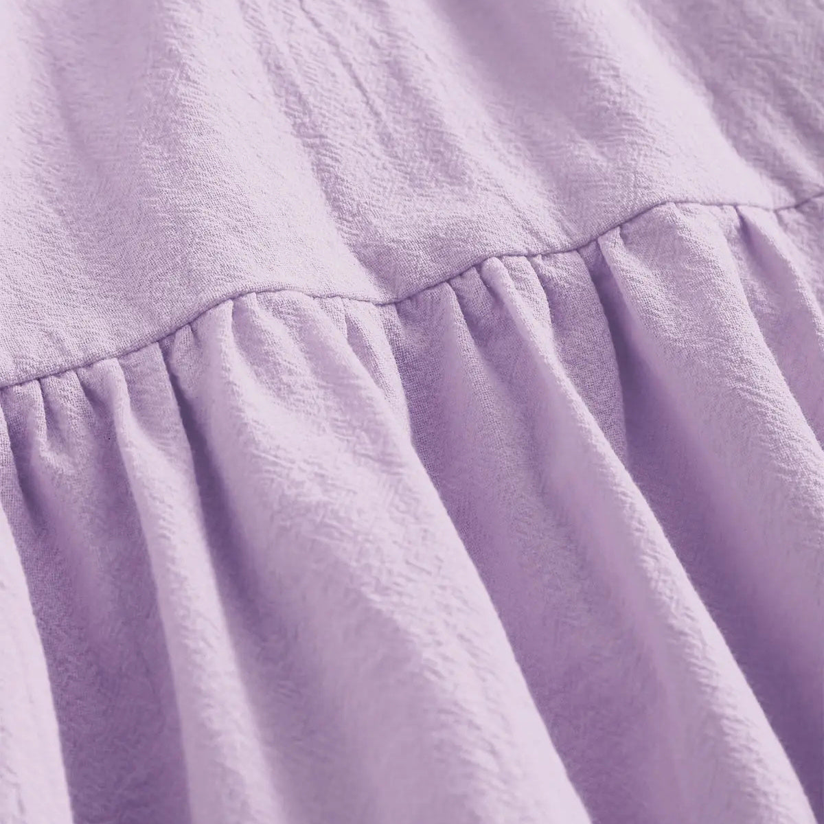 Vintage Jarreteljurk van Chiffon in Effen Kleur met V-hals voor Dames & Meiden