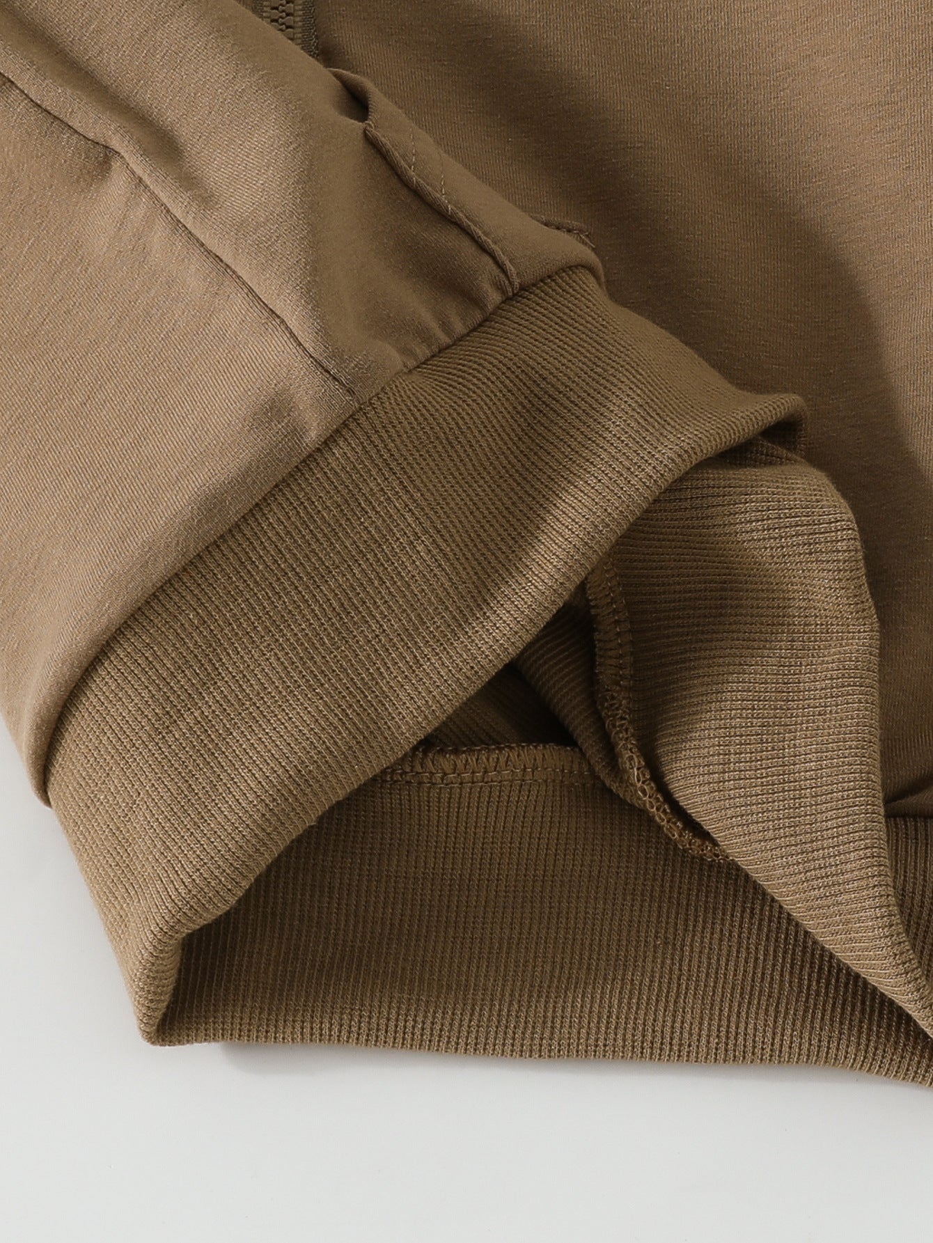 Effen Snoepkleurige Hoodie met Rits in Europese en Amerikaanse Stijl voor Kinderen