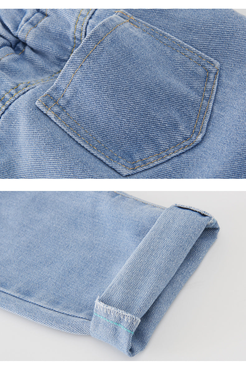 Western Stijl 2-delig Set Sweatshirt met Print & Jeans