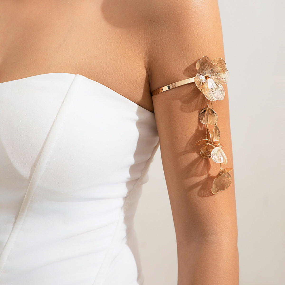 Stijlvolle Stoer Retro Ontwerp Halsketting/Armband/Oorbellen met Kwastjes van Ginkgoblaadjes met Verstelbare Sluiting (Ook in Set Verkrijgbaar) voor Dames