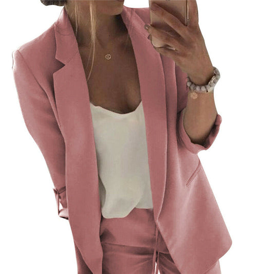 Casual Korte Blazer voor Dames & Plus-size