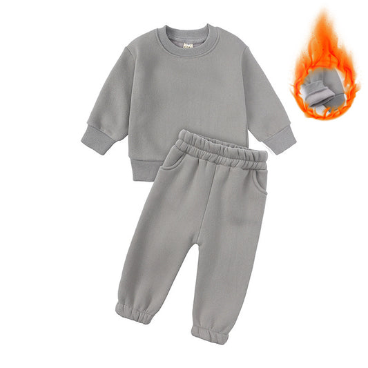 Casual 2deligset Sport Outfit Sweatshirt & Broek voor Kinderen / Tieners