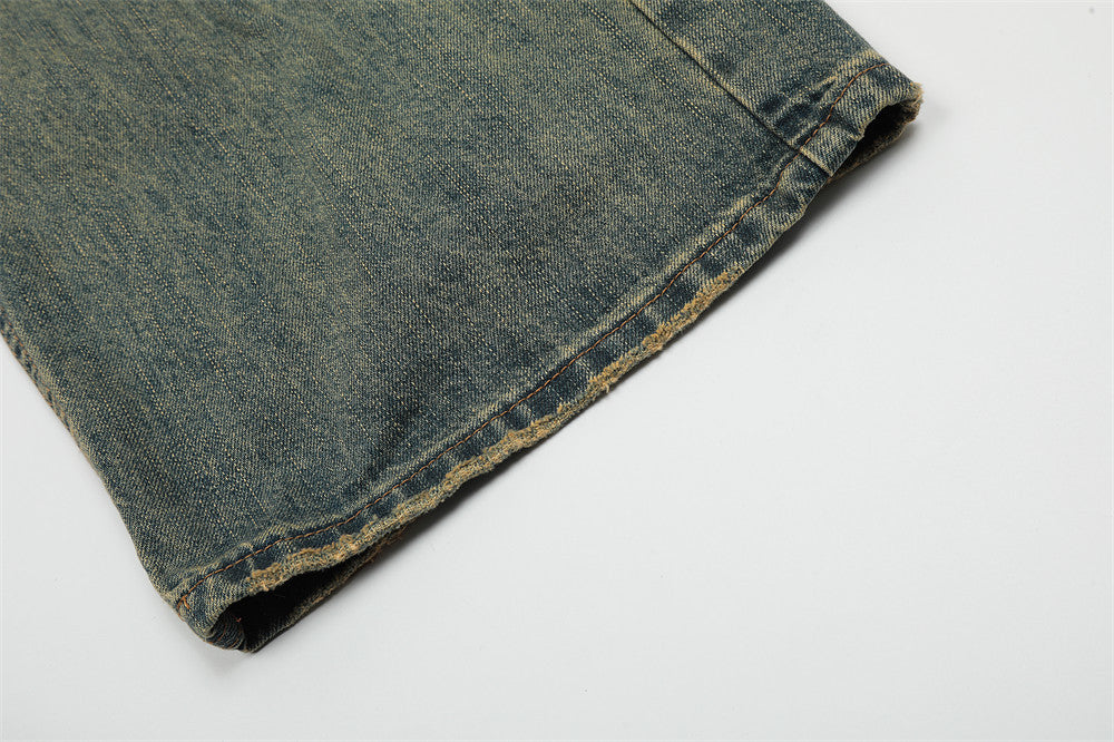 Casual American Designer Washed Skinny Jeans voor Heren & Jongens