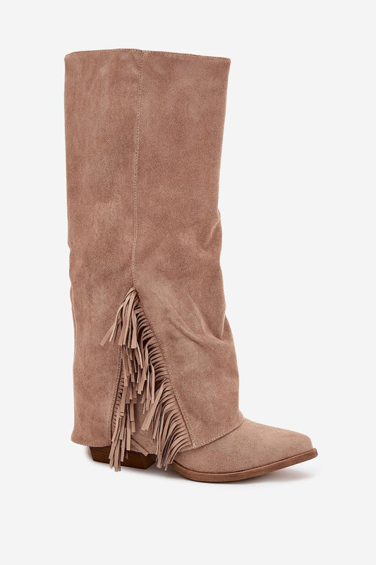 Laarzen met hoge hakken model 216793 Step in style