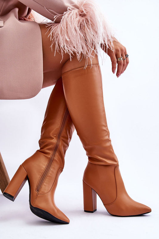 Laarzen met hoge hakken model 220513 Step in style