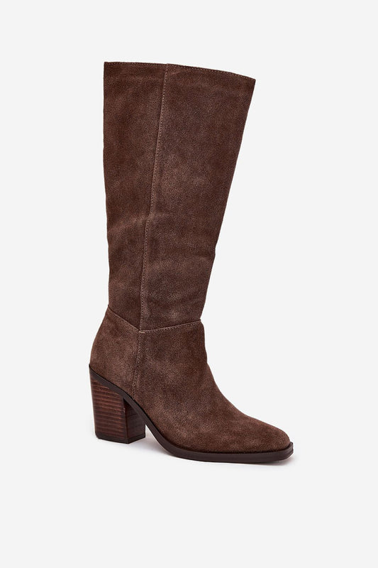 Laarzen met hoge hakken model 223008 Step in style
