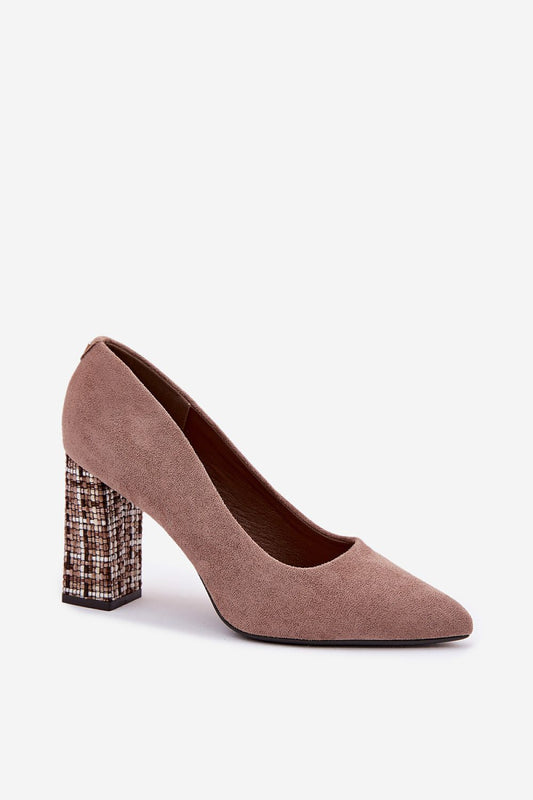 Pumps met dikke hak model 227174 Step in style