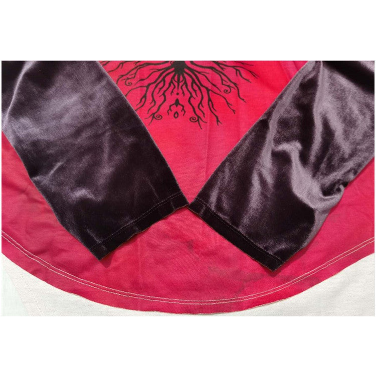 Dames Vintage Maanboom Print Hoodie