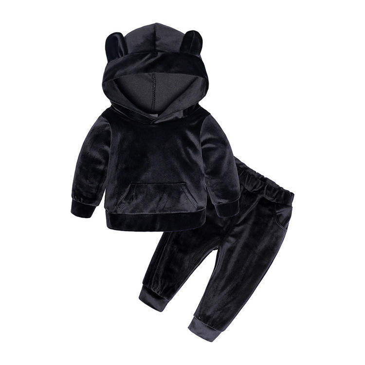 Tweedelig Winter Set Hoodie & Broek voor Kinderen