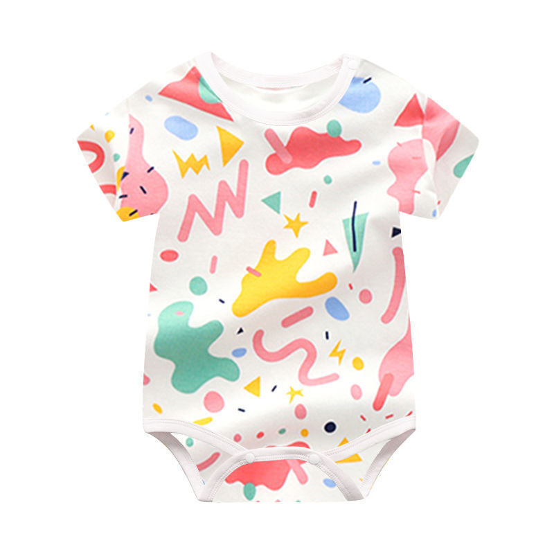 Baby Rompertjes met  korte mouwen