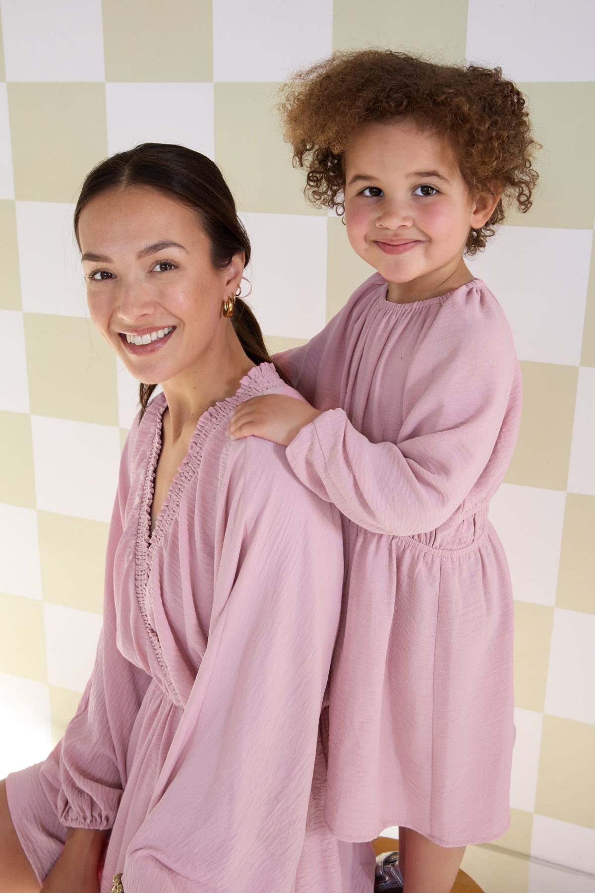 Double trouble jurk kind 8 jaar