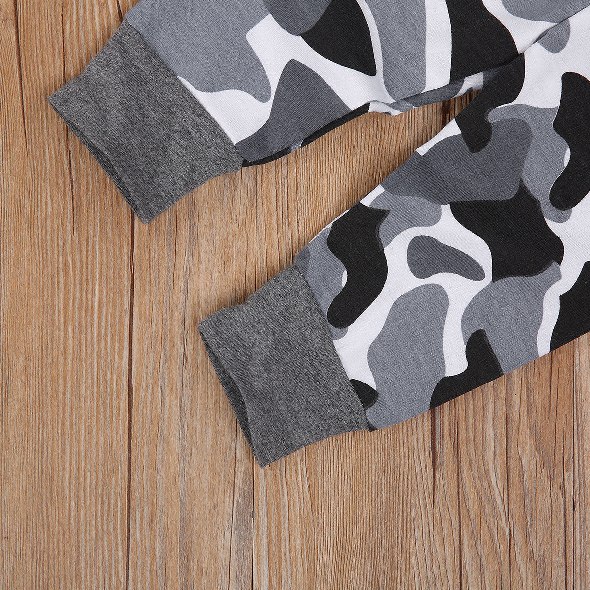 Casual Tweedelige Camouflage Set Hoodie & Joggingbroek voor Peuters/ Kinderen