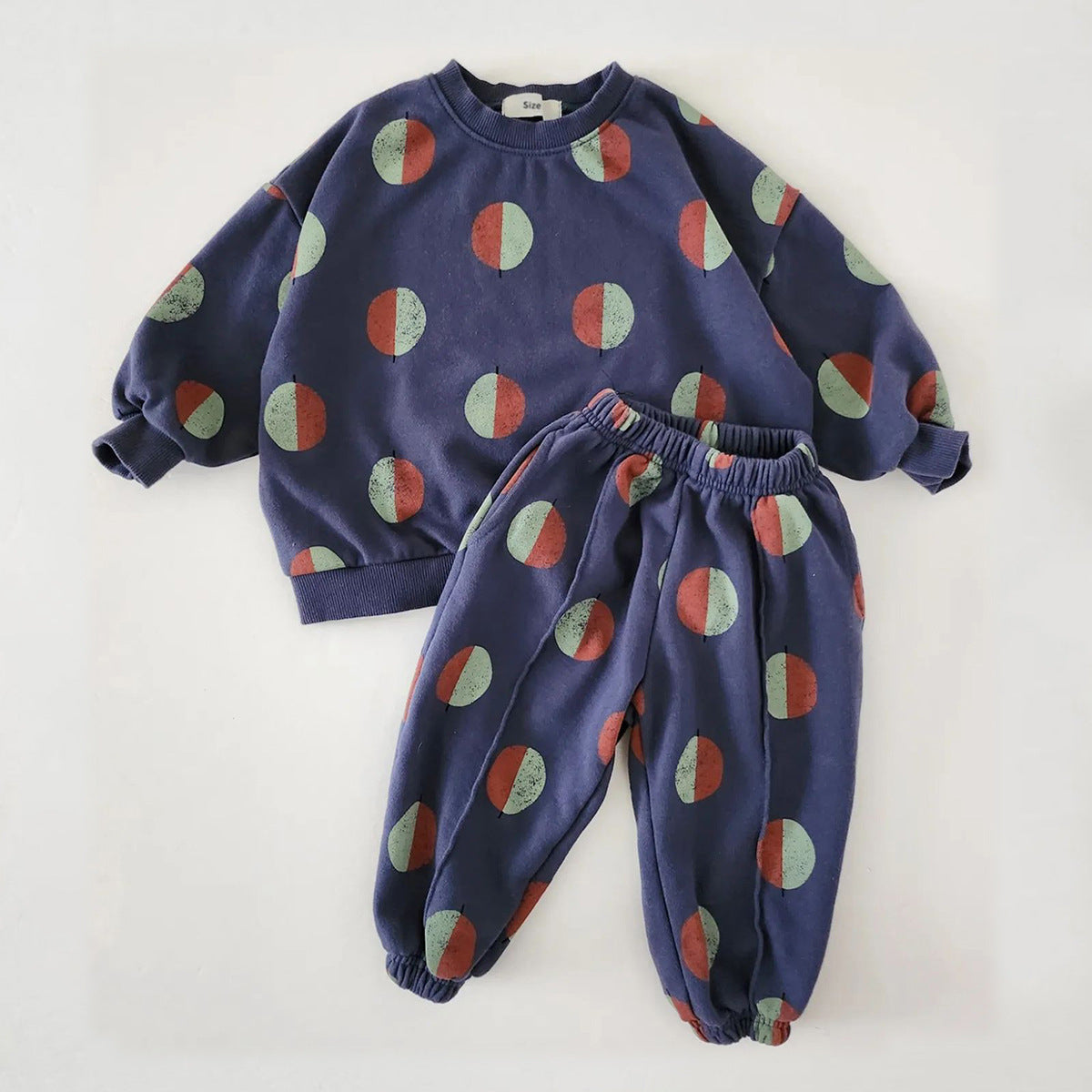 Joggingpak 2-delige set Sweatshirt met Ballonnenprint & Broek met Ballonnenprint voor Baby's/ Peuters