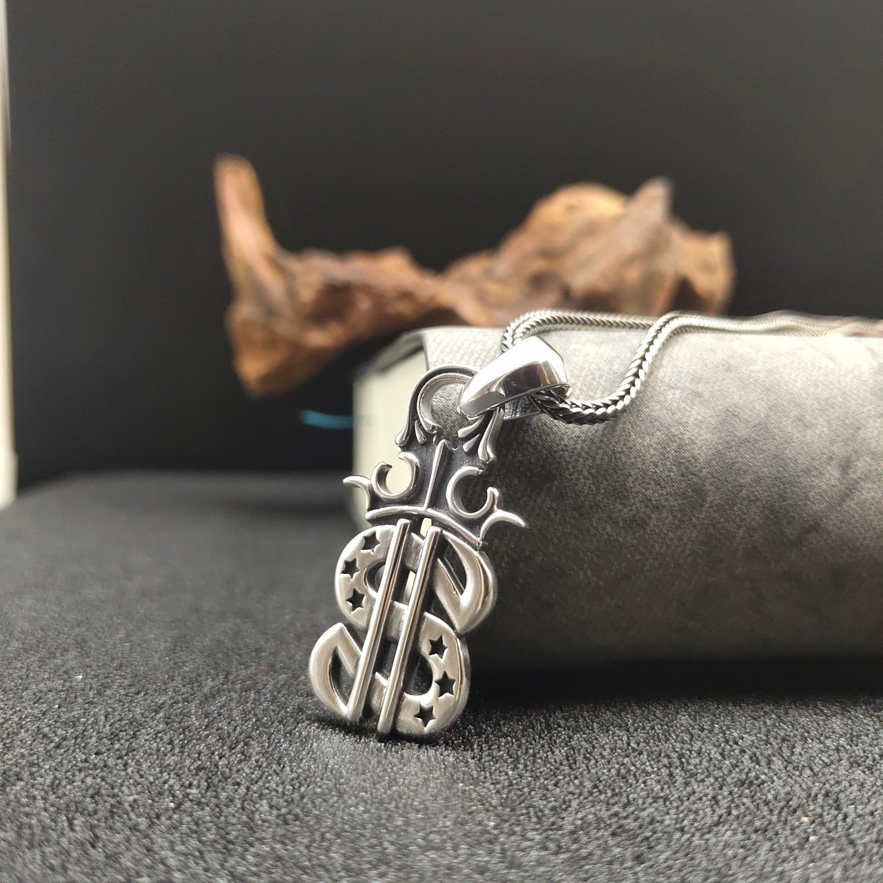 S925 Sterling Zilveren Trendy Amerikaanse Dollar Symbool Hanger voor Dames