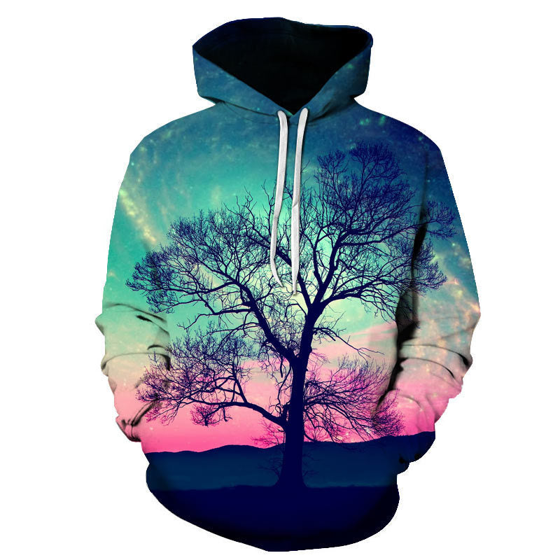Fotografie landschap digitale print hoodie
