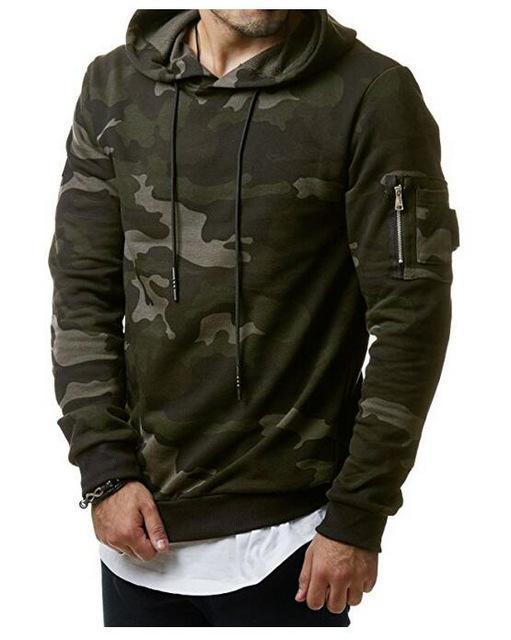Camouflage hoodies voor heren
