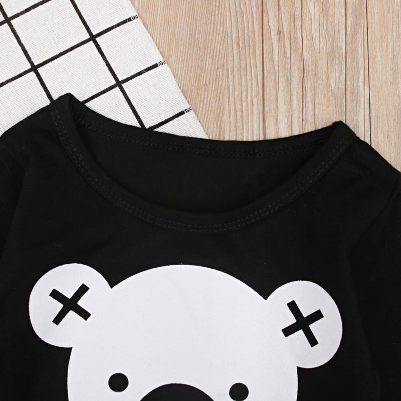 T-shirt Longsleeve met Koalaprint & Gestreepte Broek Tweedeligset voor Baby's/Peuters