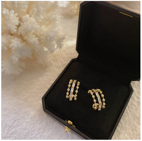 Elegante Retro Temperament All-Match Oorbellen voor Dames