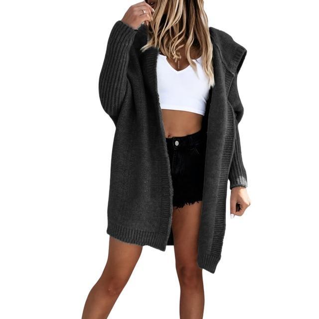 Amerikaanse Casual Gestreepte Oversized Effen Kleur Trui-vest met Ritssluiting voor Dames