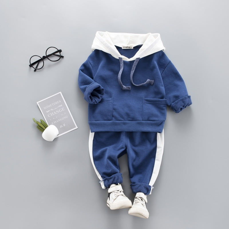 Casual 2-delige Set voor Sweatshirt/ Hoodie /Overhemd & Broek voor Kinderen