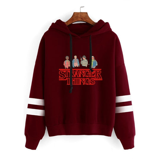 Stranger Things gestreepte hoodies