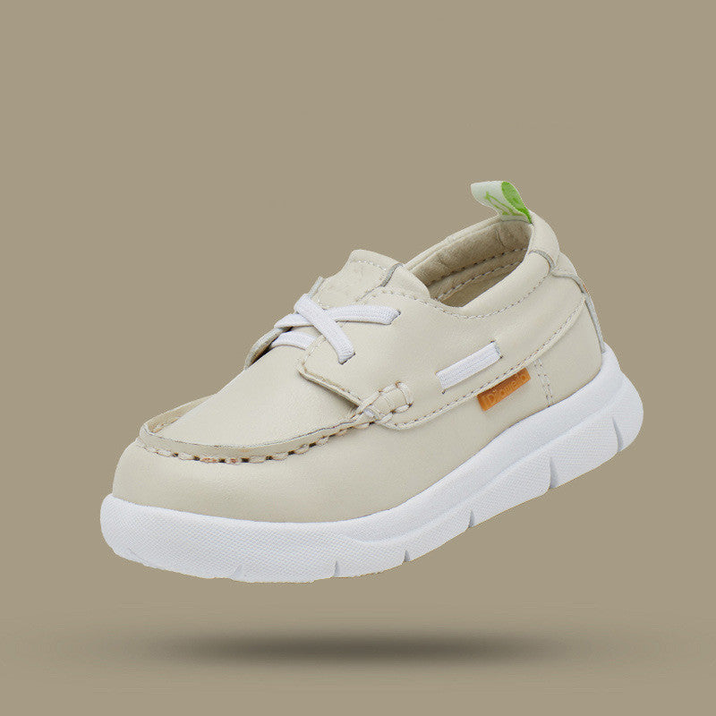 Vintage Babyschoenen van Leer