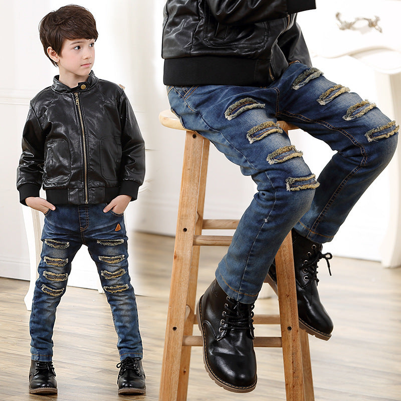 Ripped / Patchets Jeans voor Kinderen/ Tieners