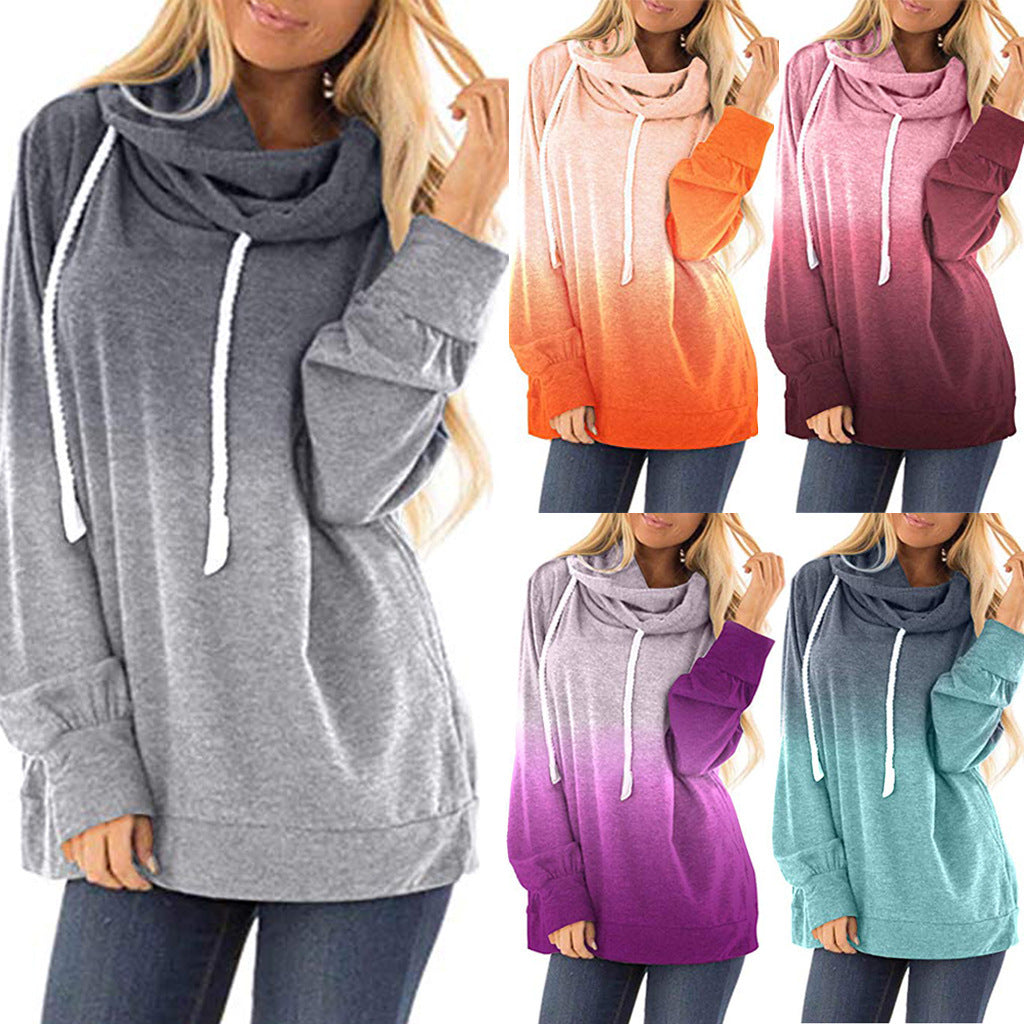 Tweekleurige modieuze hoodies voor dames