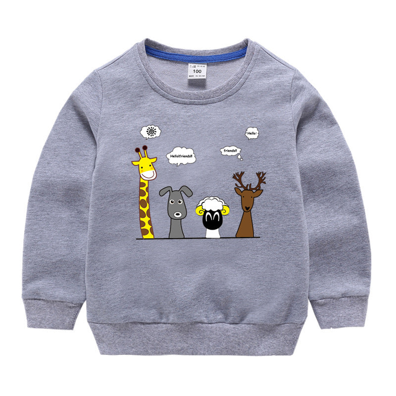 Sweatshirt met Print voor Kinderen
