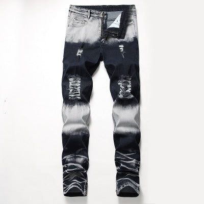 Streetdesigner Ontwerp Twee Kleuren Jeans voor Heren & Jongens