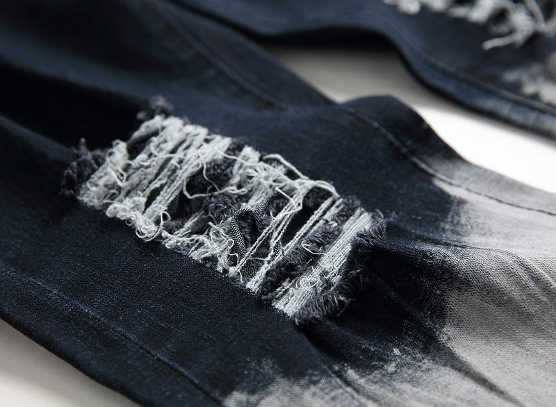 Streetdesigner Ontwerp Twee Kleuren Jeans voor Heren & Jongens